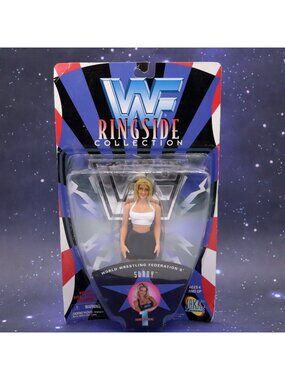 WWF Ringside Collection Sunny Action Figure 1997 Jakks Pacific New In Packaging